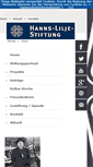 Mobile Screenshot of hanns-lilje-stiftung.de